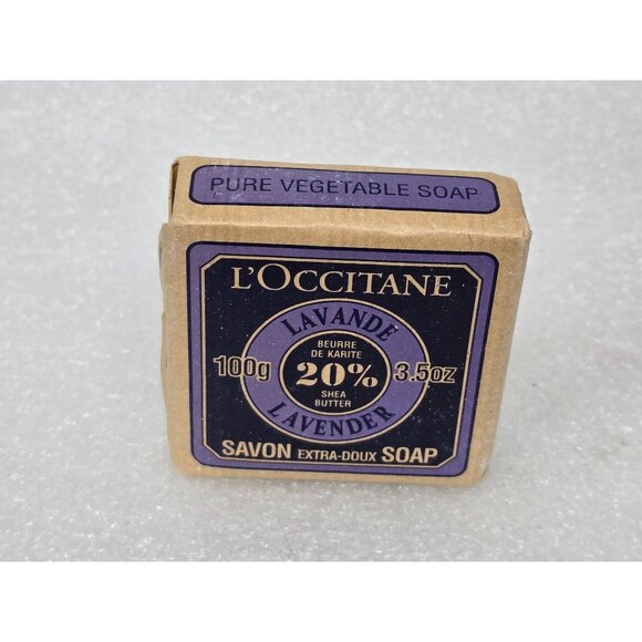 L'Occitane Lavender Shea Butter Soap 3.5 Oz - Picture 1 of 2